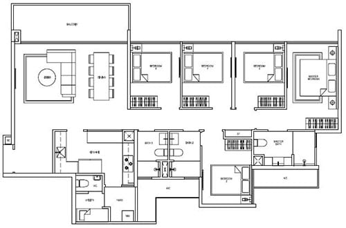SkyPark Residences - E1 148, 1593
