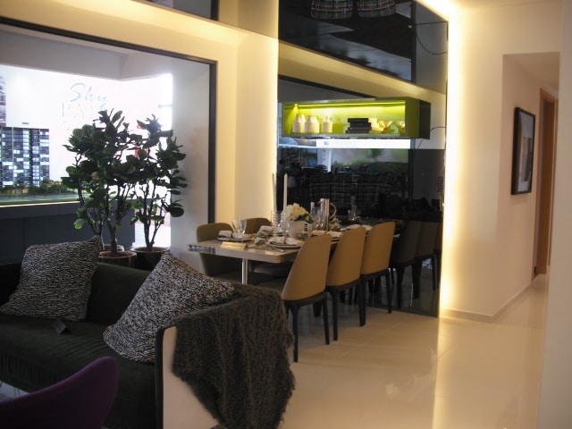 SkyPark Residences - Living Dining