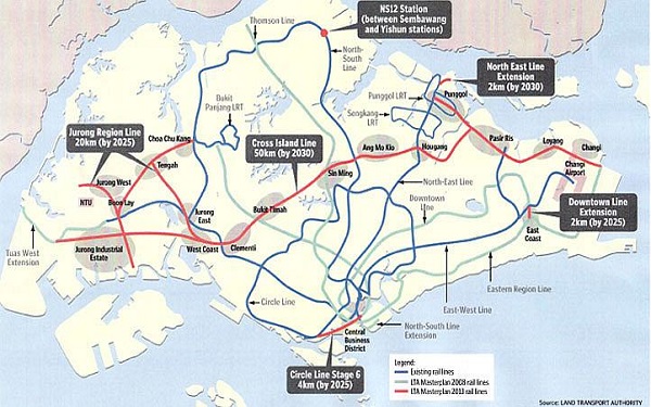 One Canberra EC Location - NS12 Station between Sembawang and Yishun Station