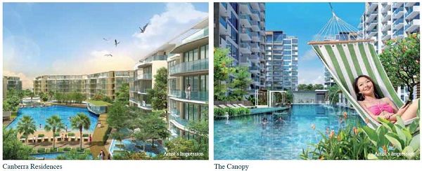 One Canberra EC (New Launch) - Track Record - Canberra Residences, The Canopy One Canberra EC Developer - Track Record - Canberra Residences, The Canopy