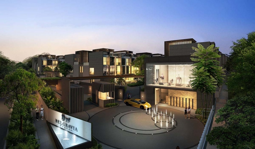 Belgravia Villas - Grand Entrance