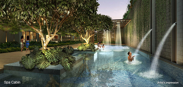 Jewel at Buangkok Site Plan - Spa Cabin