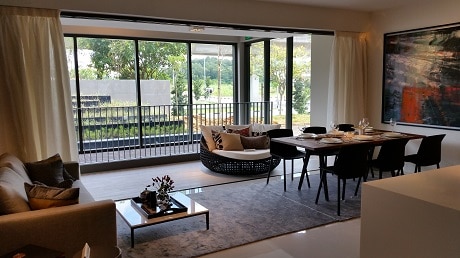 The Terrace Showflat - Living and Dining 4 Bedroom
