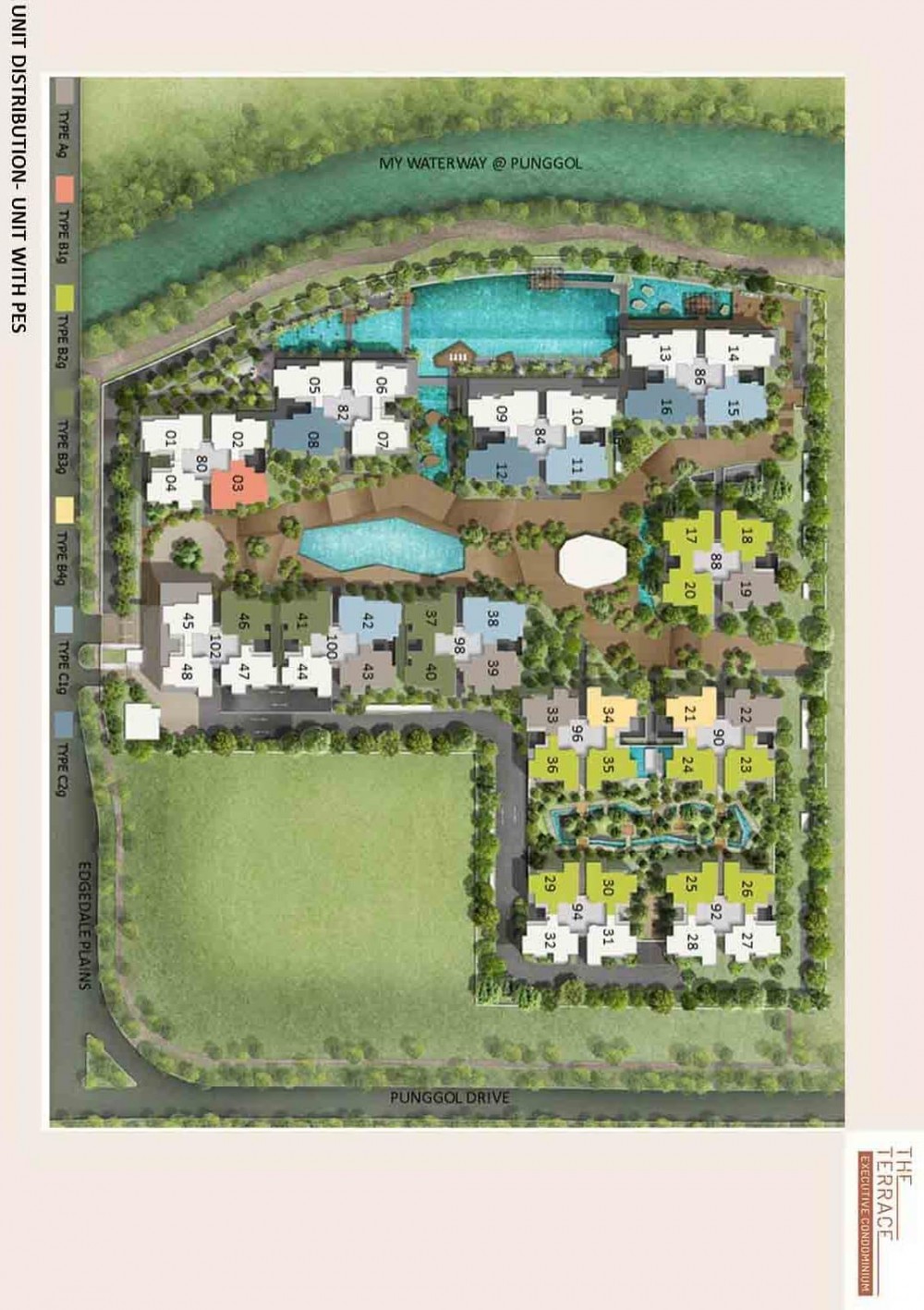 The Terrace EC Site Plan