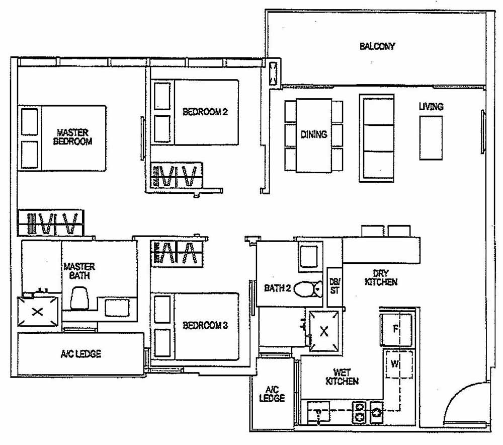 Sims Urban Oasis Deluxe 3BR C3(M) 89 958