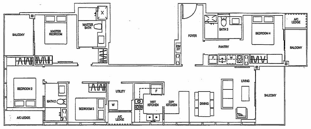 Sims Urban Oasis Deluxe 4BR D2DK 134 1442