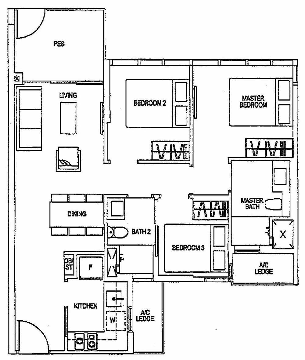 Sims Urban Oasis Suites 3BR Cc1-P 77 829