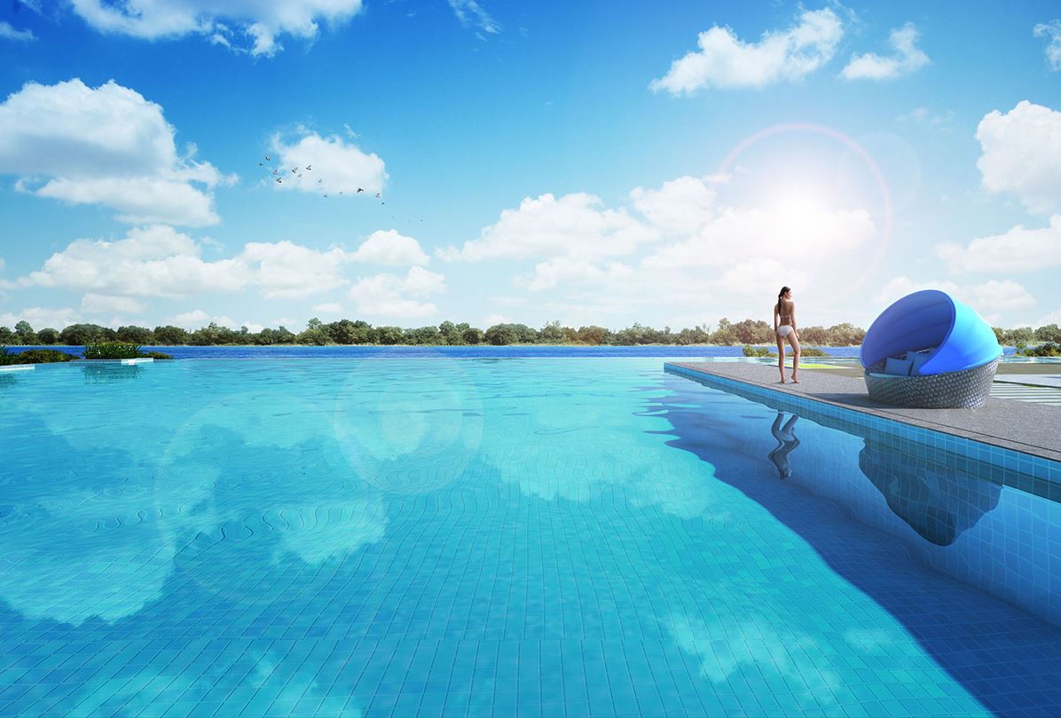 The Santorini - Beautiful Pool View