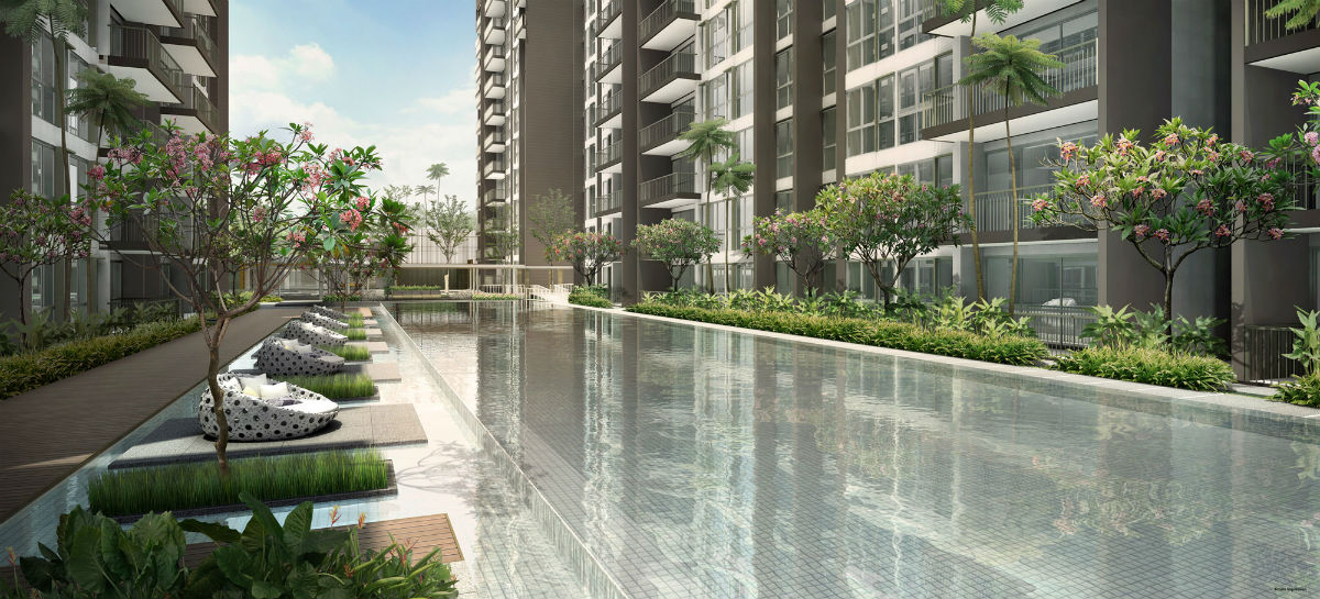 Bellewoods EC - Urban Forest 50m Infinity Pool