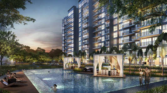 Forestville EC Showflat - Pavillion by the Pool