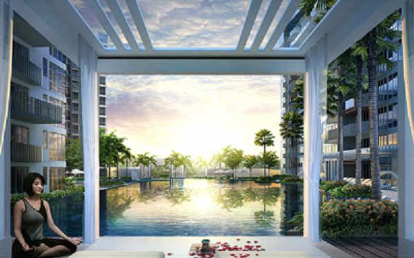 One Canberra EC Site Plan - A Place For Relaxaton