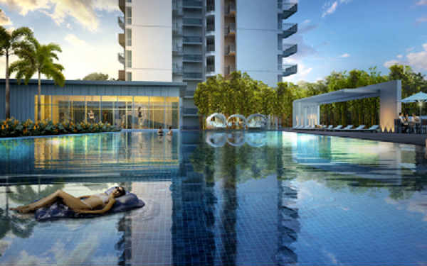 One Canberra EC Site Plan - Relax at the Swimming Pool