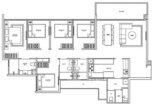 SkyPark Residences - E2 148, 1593