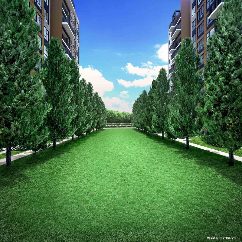 The Brownstone Site Plan - Lawn Vista