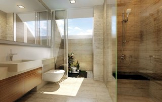 The Creek @ Bukit Condo Master Bath