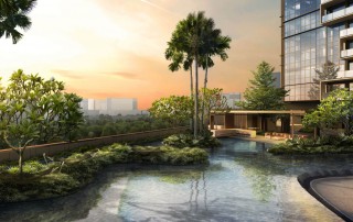 The Poiz Residences Pool and Unblocked View