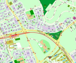 The Visionaire EC Showflat Location